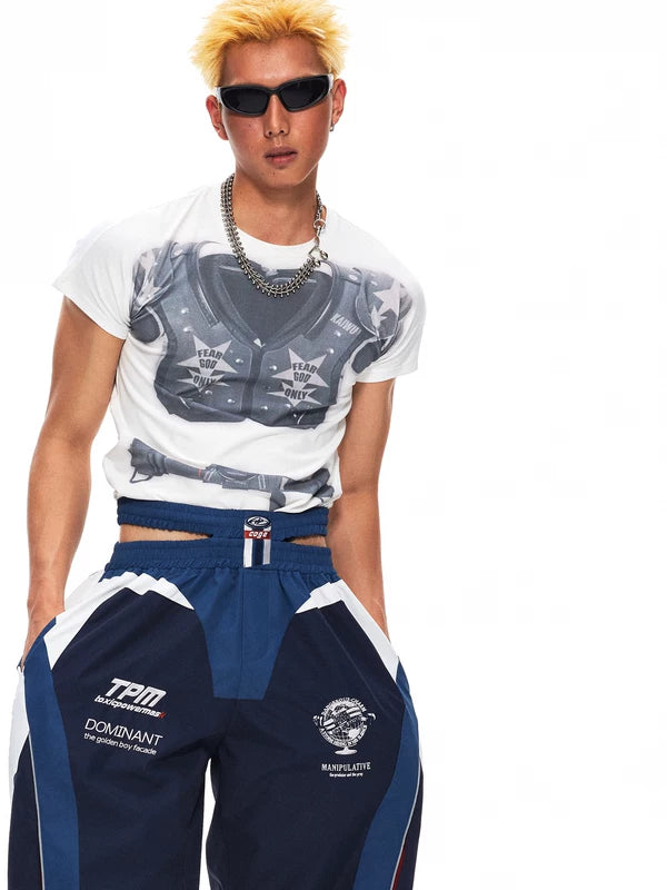 Ice Hockey Armor Print T-Shirt 1