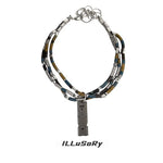 Industrial Beaded Choker Necklace 3