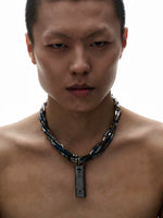 5451588868319, Industrial Beaded Choker Necklace