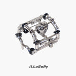 5936200695035, Industrial Style Metal Cage Ring