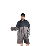 Oversized Minimalist Cotton-Feel Button-Up Shirt 5
