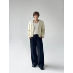 Wool Cardigan with Rhinestone Embellishment 4