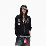 6047321976439,6047321976440,6047321976441, Jersey Number 10 Badge Hoodie Pullover