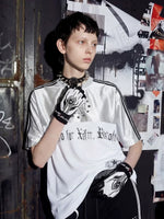 Jersey Streetwear Graphic Short-Sleeve Top 4