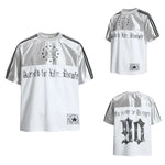 6230486450516,6230486450517,6230486450518,6230486450519, Jersey Streetwear Graphic Short-Sleeve Top