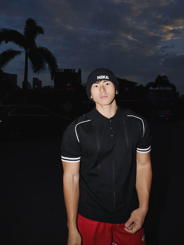 Knitted Short Sleeve Polo Shirt 4