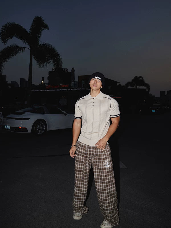 Knitted Short Sleeve Polo Shirt 5