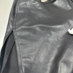Lambskin Drawstring Side-Slit Bermuda Pants 5