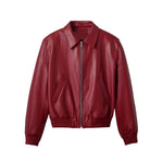 Lambskin Zip-Up Pilot Jacket 1