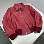 Lambskin Zip-Up Pilot Jacket 2