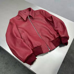 Lambskin Zip-Up Pilot Jacket 3