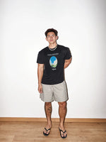 Landscape Print Short-Sleeve T-Shirt 2