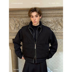 Layered Cotton Short Winter Jacket 1