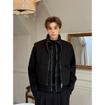 Layered Cotton Short Winter Jacket 3