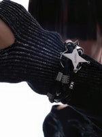 Leather Beaded Bracelet 2