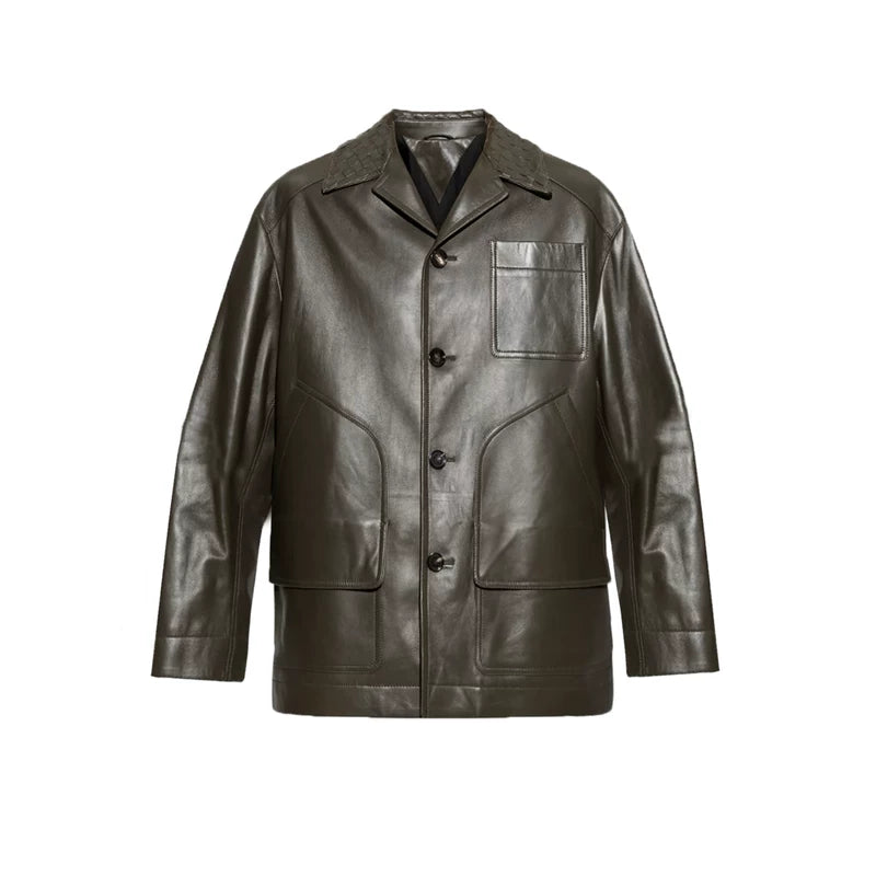 Leather Workwear Jacket 1