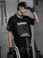 Leopard Print Collared Jersey T-Shirt 1