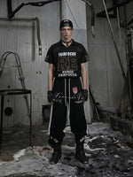 Leopard Print Collared Jersey T-Shirt 3