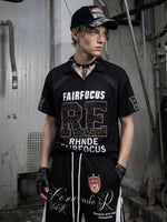 Leopard Print Collared Jersey T-Shirt 4