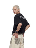 Leopard Print Crew Neck T-Shirt 3