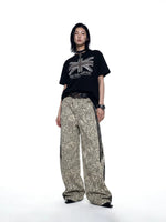 Leopard Print Crew Neck T-Shirt 4