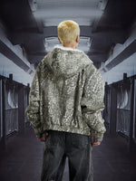 Leopard Print Faux Fur Lined Hooded Jacket 3