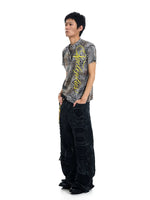 Leopard Print Henley T-Shirt 4