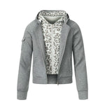 6189319114053,6189319114054,6189319114055,6189319114056, Leopard Print Layered Zip Up Hoodie
