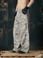 Leopard Print Loose Fit Cargo Pants 3