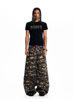 Leopard Print Patchwork Short-Sleeve T-Shirt 4