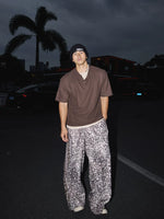 Leopard Print Star Pattern Casual Pants 5