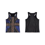 6095002629420,6095002629421,6095002629422,6095002629423, Leopard Print Union Jack Slim Vest