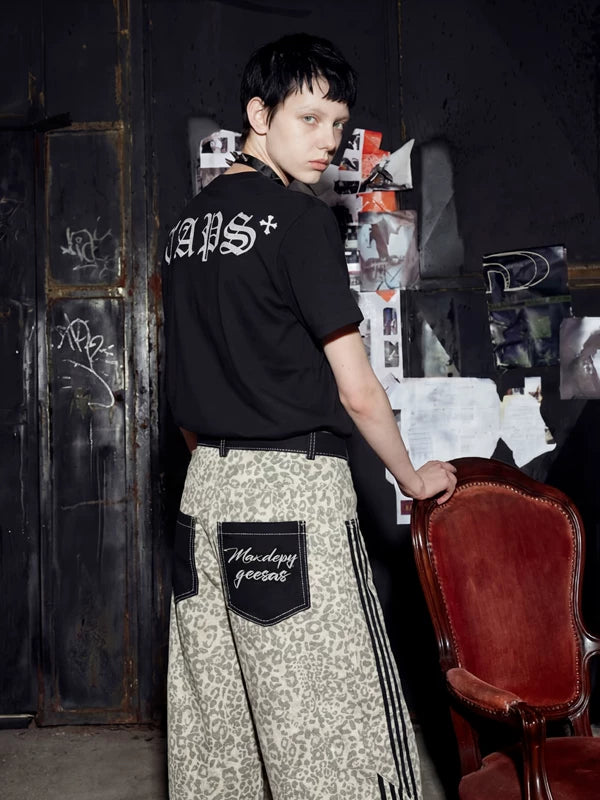 Leopard Print Union Jack T-Shirt 3