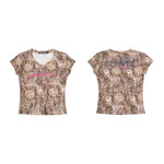 6093754524794,6093754524795,6093754524796,6093754524797, Leopard Print V-Neck Cropped T-Shirt