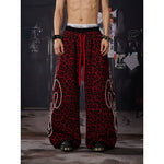 6077689001043,6077689001044,6077689001045,6077689001046, Leopard Print Wide-Leg Pants