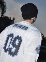 Letter Print Mesh Long-Sleeve Jersey 4