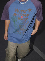 Letter Print Raglan Sleeve T-Shirt 3