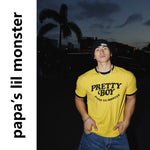 6164305578208,6164305578209,6164305578210, Letter Print Ringer T-Shirt