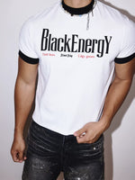 Letter Print Slim Fit T-Shirt 1