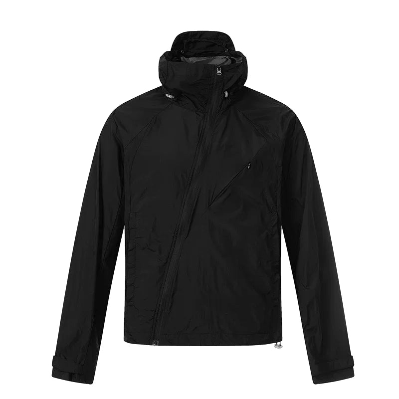 6239368082980,6239368082981,6239368082982,6239368082983, Lightweight Hooded Rain Jacket
