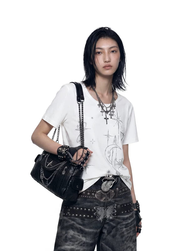Lightweight Printed Slim Fit T-Shirt 1