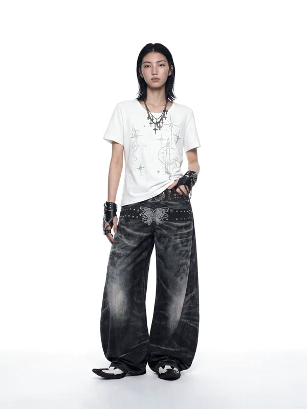 Lightweight Printed Slim Fit T-Shirt 3