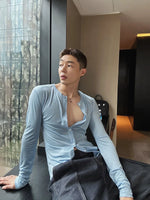 Lightweight Slim Fit Button-Up Cardigan 2