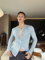 Lightweight Slim Fit Button-Up Cardigan 4