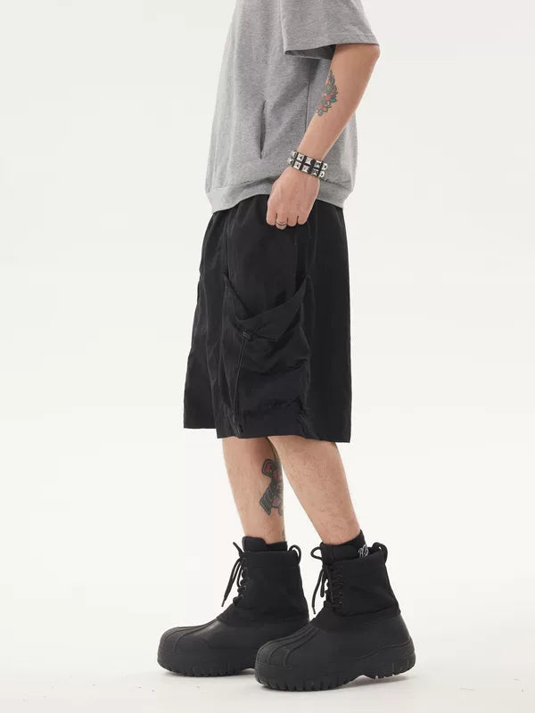 Lightweight Waterproof Cargo Pocket Shorts Pants 3