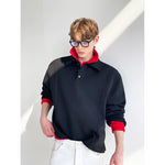 Long Sleeve Pullover Polo Shirt 2