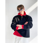 Long Sleeve Pullover Polo Shirt 5