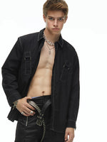 Long Sleeve Utility Shirt with Buttons 1