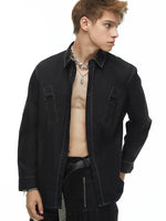 Long Sleeve Utility Shirt with Buttons 3