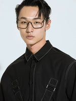 5100344532564,5100344532565, Long Sleeve Utility Shirt with Buttons